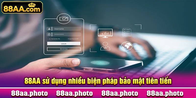 88AA sử dụng nhiều biện pháp bảo mật tiên tiến