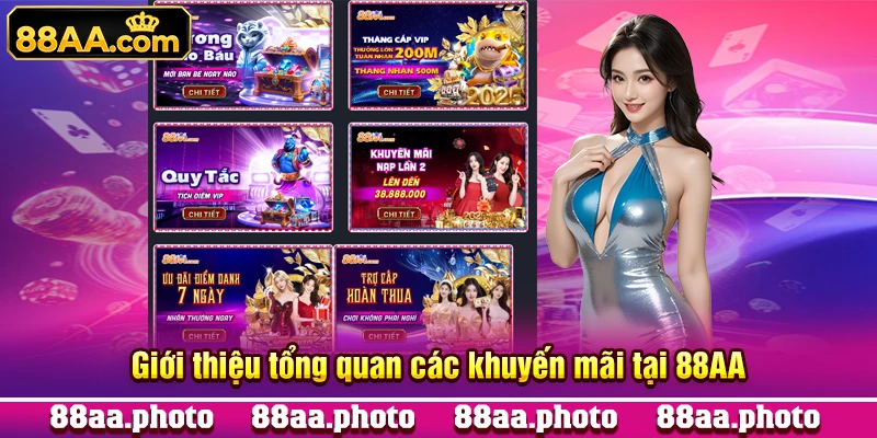 Giới thiệu tổng quan các khuyến mãi tại 88AA